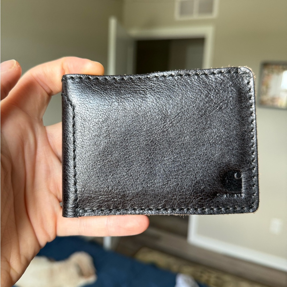 Carhartt Black Leather Wallet